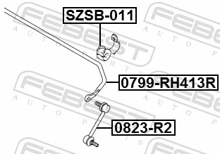 Stabilizator tylny do Suzuki Liana  ER