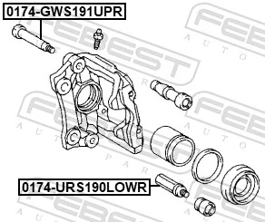 0174GWS191UPR Febest