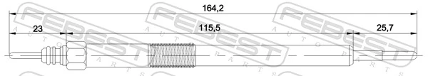 Świeca żarowa Renault Master III awangarda (FV) (2010 - 2024) cena, od 14,51 USD