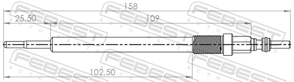 Świeca żarowa Mercedes GL SUV (X166) (2012 - 2015) cena, od 16,68 USD