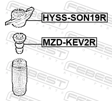 Poduszka amortyzatora tylnego do Hyundai Sonata VIII DN8