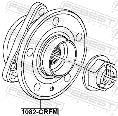  Piasta przednia Chevrolet Orlando 