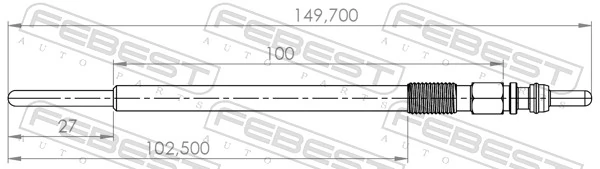 Świeca żarowa Mitsubishi Colt VI hatchback (Z3A) (2004 - 2008) cena, od 12,16 USD