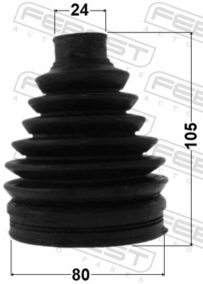 Osłona przegubu homokinetycznego półosi przedniej zewnętrzna Mazda 3 sedana (BL) (2009 - 2013) cena, od 19,16 USD
