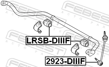 Tuleja stabilizatora przedniego Land Rover Discovery III SUV (LR3) (2004 - 2009) cena, od 10,07 USD