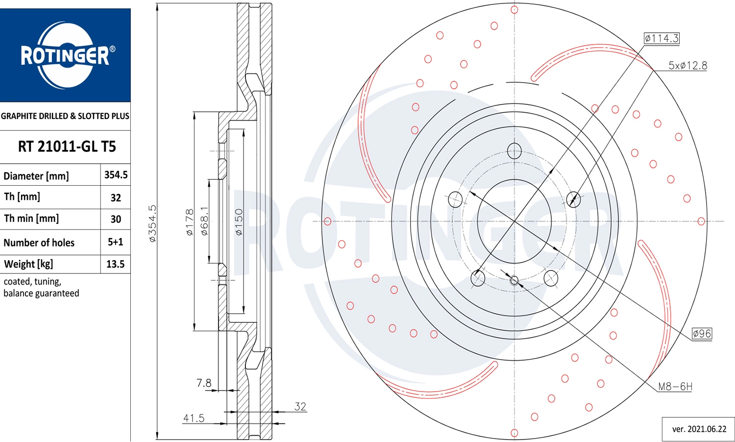 RT21011GLT5 Rotinger