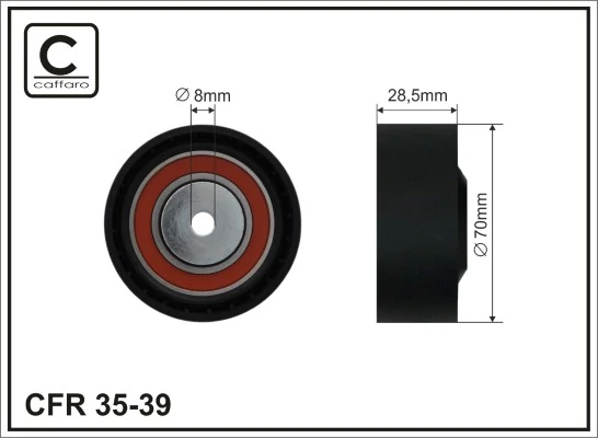 Rolka napinacza paska napędowego BMW 7 sedana (E32) (1986 - 1994) cena, od 26,06 USD