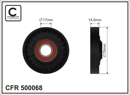 Rolka napinacza paska napędowego do Land Rover Freelander L314