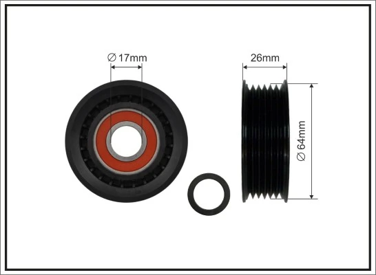 Kupić Rolka napinacza paska napędowego Chery Amulet  A15 w dobrej cenie
