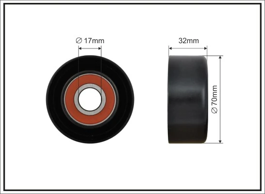 Rolka napinacza paska napędowego do Toyota Camry VI V40
