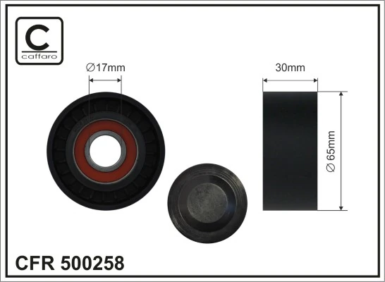 Rolka napinacza paska napędowego do Mercedes C  W205