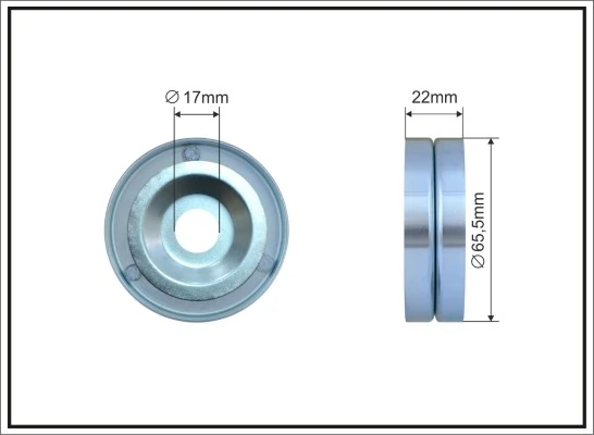 Rolka napinacza paska napędowego KIA Rio 2 JB