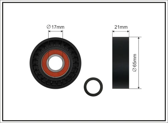 MPQ1278 Magneti Marelli Rolka napinacza paska napędowego