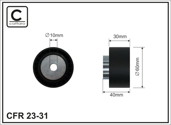 Rolka prowadząca kierunkowa paska rozrządu Peugeot Boxer II awangarda (244) (2002 - 2005) cena, od 22,94 USD