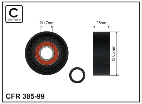Rolka napinacza paska napędowego Peugeot 4007 SUV (VU, VV) (2007 - 2013) cena, od 14,77 USD