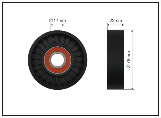 Rolka napinacza paska napędowego KIA Carnival II minivan (GQ) (2001 - 2005) cena, od 22,34 USD