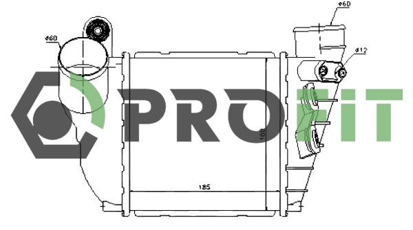 Chłodnica intercoolera Audi A3 hatchback (8L1) (1996 - 2003) cena, od 94,01 USD
