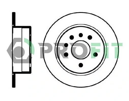 Tarcza hamulcowa tylna Opel Omega A sedana (16, 17, 19) (1986 - 1994) cena, od 36,96 USD