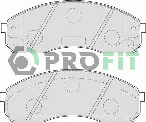 Klocki hamulcowe przednie tarczowe KIA Carnival II minivan (GQ) (2001 - 2005) cena, od 36,15 USD