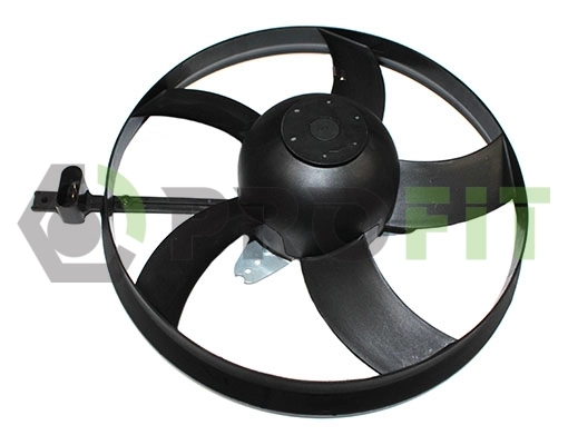  Wentylator elektryczny układu chłodzenia kompletny (silnik+wirnik) Skoda Fabia 2