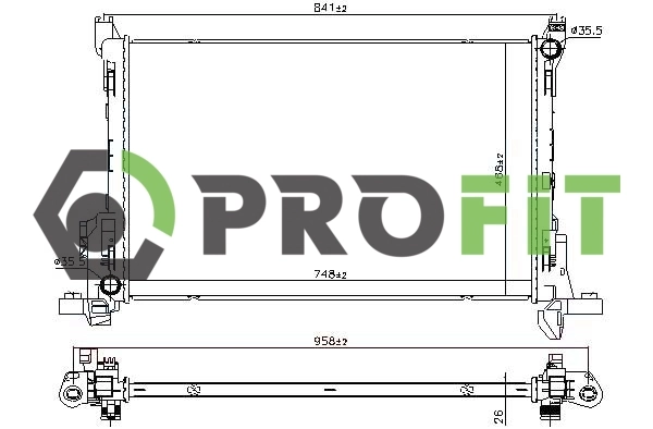  Chłodnica silnika Renault Trafic 3