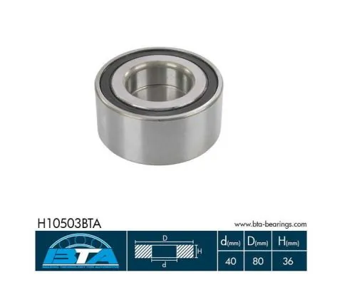 Łożysko piasty przedniej Hyundai Sonata III sedana (1993 - 1998) cena, od 22,32 USD