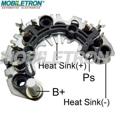 Mostek prostowniczy alternatora = Moster diodowy alternatora Fiat Doblo 1 119