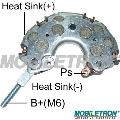 Mostek prostowniczy alternatora = Moster diodowy alternatora Volkswagen Sharan 1 7M8, 7M9, 7M6