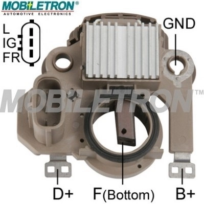 Regulator alternatora (przekaźnik ładowania) do Honda Civic MA,MB
