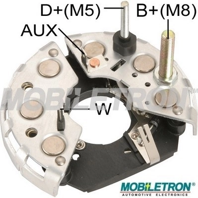 Do koszyka AL68887 John Deere Mostek prostowniczy alternatora = Moster diodowy alternatora