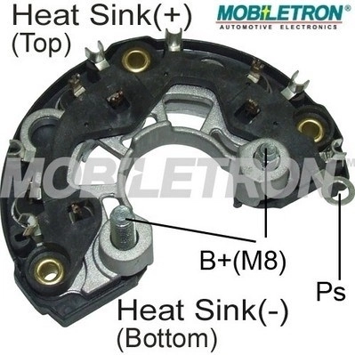 Mostek prostowniczy alternatora = Moster diodowy alternatora DAF 95