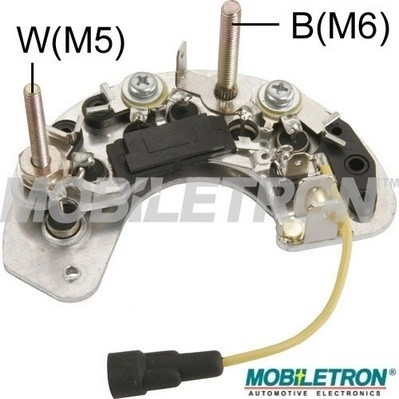 Mostek prostowniczy alternatora = Moster diodowy alternatora do Fiat Uno 146A