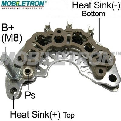 Mostek prostowniczy alternatora = Moster diodowy alternatora Chevrolet Nubira 