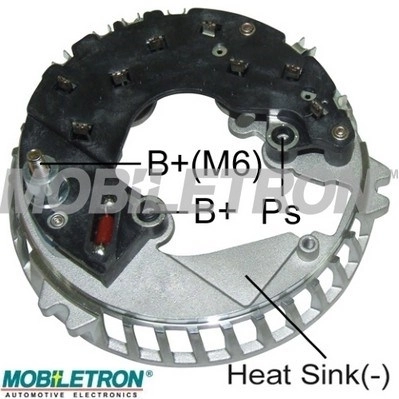 Do koszyka Mostek prostowniczy alternatora = Moster diodowy alternatora Mazda Tribute  EP