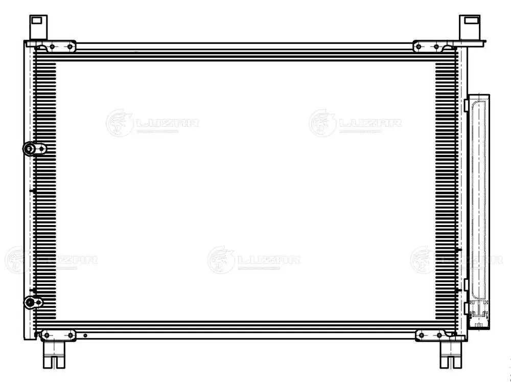 Chłodnica klimatyzacji Toyota Highlander III SUV (U5) (2013 - 2021) cena, od 115,61 USD