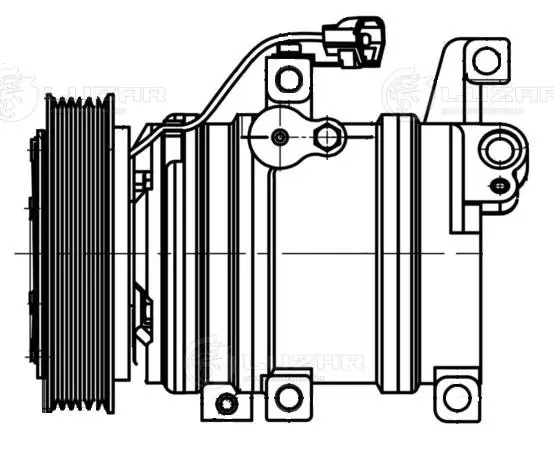 Sprężarka klimatyzacji Luzar LCAC2515 cena, od 246,90 USD