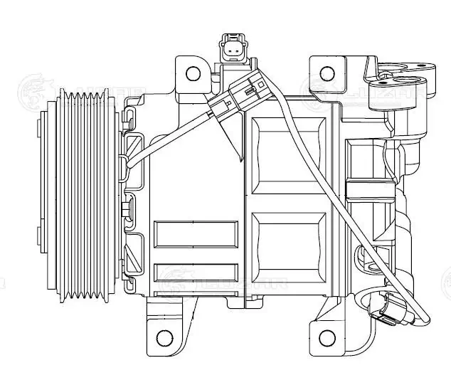 Sprężarka klimatyzacji Luzar LCAC1432 cena, od 474,24 USD