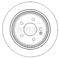 Tarcza hamulcowa tylna Mercedes Vito II awangarda (639) (2003 - 2014) cena, od 45,46 USD