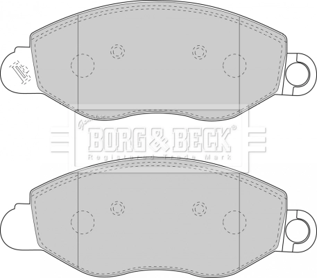 Klocki hamulcowe przednie tarczowe Ford Transit V autobus (V184/5) (2000 - 2006) cena, od 29,05 USD