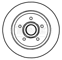 Tarcza hamulcowa tylna Renault Kangoo II awangarda (FW0) (2008 - 2021) cena, od 90,13 USD
