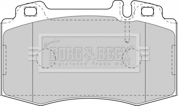 Klocki hamulcowe przednie tarczowe Mercedes CLS coupe (C219) (2004 - 2010) cena, od 33,78 USD