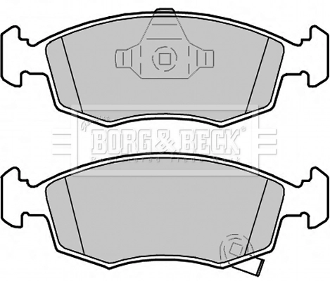 Klocki hamulcowe przednie tarczowe Peugeot/Citroen 1623056880 cena, od 23,84 USD