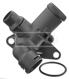 Do koszyka Kołnierz układu chłodzenia (trójnik) Audi A4 B6 8E2