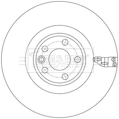  Tarcza hamulcowa przednia Land Rover Range Rover 