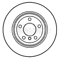 Do koszyka Tarcza hamulcowa tylna BMW X5  E70