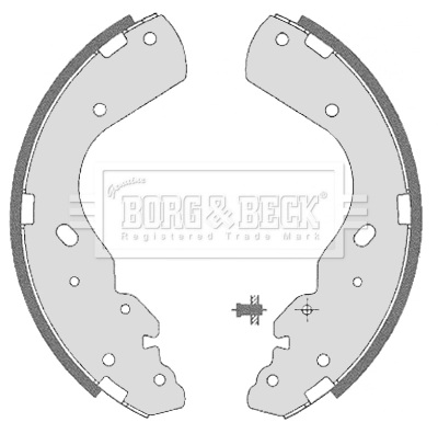 UCYR2638Z Mazda Klocki hamulcowe tylne bębnowe