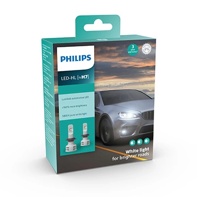 Żarówki reflektorów, zestaw do auta Philips 11972U51X2 cena, od 11,61 USD