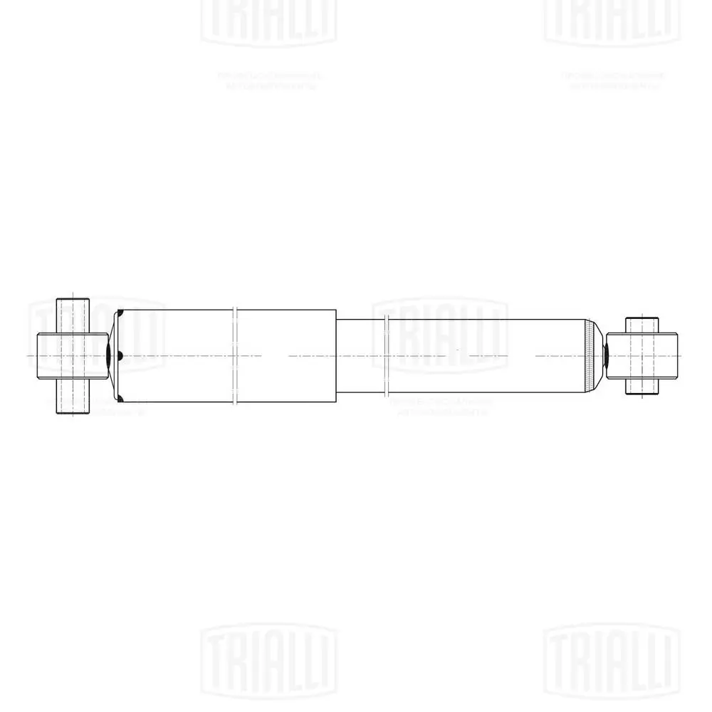 AG03518 Trialli Amortyzator tylny