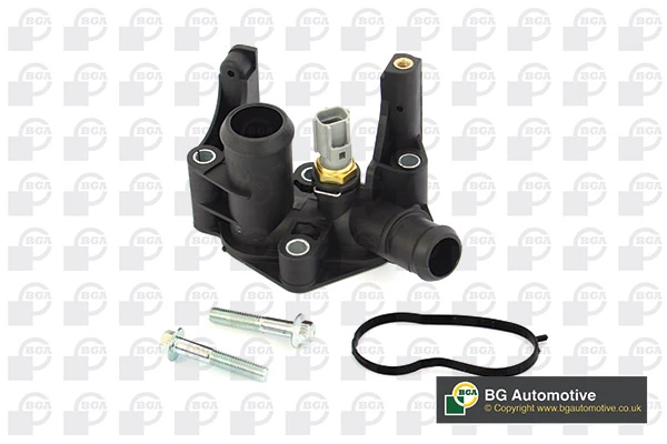 Kołnierz układu chłodzenia (trójnik) Ford Fiesta J5S, J3S