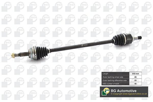 Półoś napędowa przednia prawa Toyota Corolla sedana (E12) (2002 - 2006) cena, od 96,24 USD